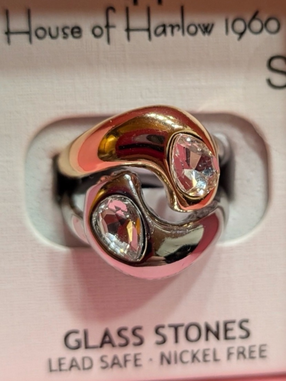 New House of Harlow 1960 Ring 💍 Size 7